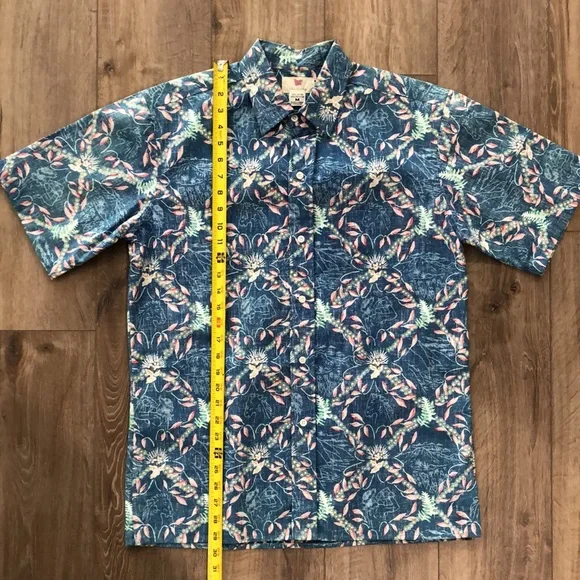 NWOT! - THEO LOGO SHOP Horse Print Hawaiian Shirt - Picture 7 of 8